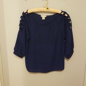 Open Shoulder Blouse
